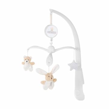 Мобиль механический на кроватку Chicco My Sweet Doudou, с рождения (09714.00) Мобиль механический на кроватку Chicco My Sweet Doudou, с рождения (09714.00)
