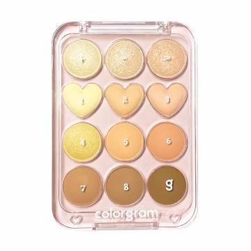 Палетка теней для век Colorgram Pin Point Eyeshadow Palette 05 Blossom+Coral, 9.9 г Палетка теней для век Colorgram Pin Point Eyeshadow Palette 05 Blossom+Coral, 9.9 г