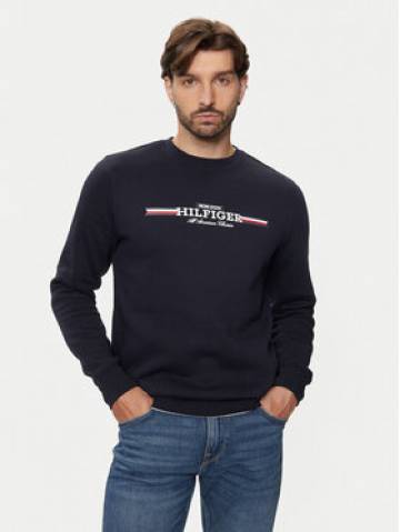 Tommy Hilfiger Світшот MW0MW35530 Cиній Regular Fit