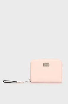 Женский розовый кошелек TJW AMERICAN COOL MED ZA Розовый ONESIZE Tommy Jeans AW0AW17298