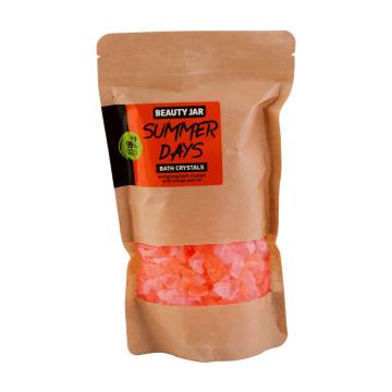 Энергизирующие кристаллы для ванны Beauty Jar Summer Days Bath Crystals с маслом из апельсиновых корок, 600 г Энергизирующие кристаллы для ванны Beauty Jar Summer Days Bath Crystals с маслом из апельсиновых корок, 600 г