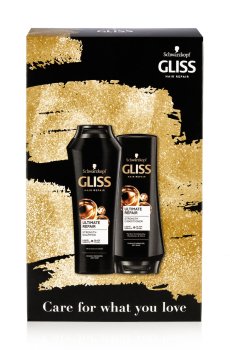 Набор для ухода за волосами Gliss Kur Ultimate Repair (шампунь, 250 мл + кондиционер, 200 мл)