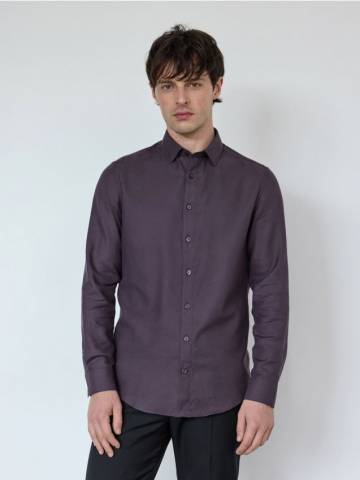 Reserved - MEN`S SHIRT - буряковий - 201BK-83X Reserved - MEN`S SHIRT - буряковий - 201BK-83X