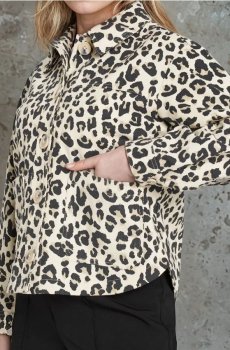 Бавовняна сорочкова куртка - різнобарвний