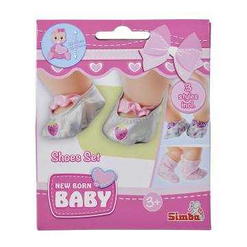 Набiр пiнеток для пупса Simba Shoes set 3 пари (5560017) Набiр пiнеток для пупса Simba Shoes set 3 пари (5560017)