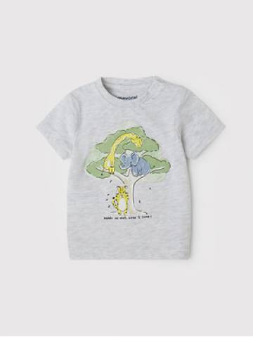 Mayoral Футболка 1012 Сірий Regular Fit Mayoral Футболка 1012 Сірий Regular Fit
