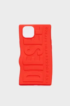 Красный чехол для телефона Diesel Silicone Case iP 15 Plus Красный ONESIZE Diesel 54118