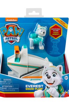 Игровой набор Paw Patrol Щенячий патруль: базовый спасательный автомобиль с водителем Эверест, от 3 лет (SM16775/5118)