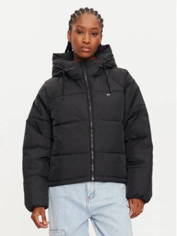 Tommy Jeans Пуховик Vail DW0DW18841 Чорний Regular Fit Tommy Jeans Пуховик Vail DW0DW18841 Чорний Regular Fit