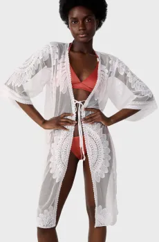 Женская белая туника BOHOBA Белый S-M Etam 6553233