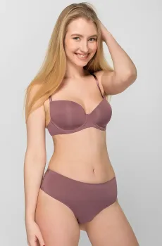 Женские лиловые трусики 004C Розовый XS brabrabra SLZ19802004