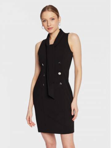 DKNY Коктейльна сукня DD3A1852 Чорний Slim Fit DKNY Коктейльна сукня DD3A1852 Чорний Slim Fit