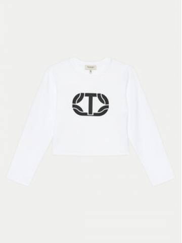 TWINSET Блузка 242GJ2032 Білий Regular Fit TWINSET Блузка 242GJ2032 Білий Regular Fit