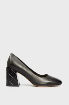 Женские черные кожаные туфли Черный 36 Respect VS75-148359