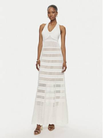 TWINSET Трикотажна сукня 241TT3112 Білий Slim Fit TWINSET Трикотажна сукня 241TT3112 Білий Slim Fit