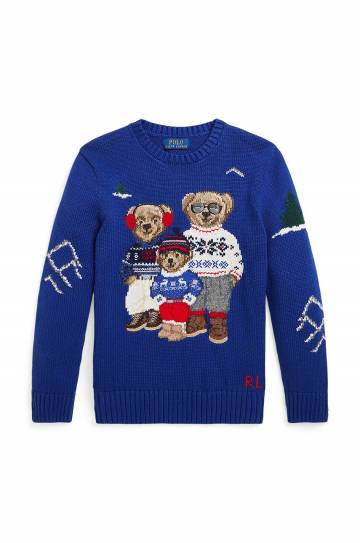 Детский свитер с примесью шерсти Polo Ralph Lauren 3,23951E+11 Детский свитер с примесью шерсти Polo Ralph Lauren 3,23951E+11