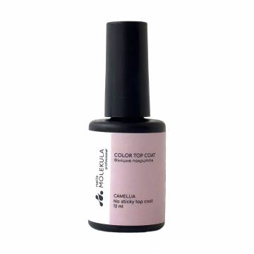 Топ для гель-лака Nails Molekula Professional No Sticky Top Coat без липкого слоя, TC05 Camellia, 12 мл Топ для гель-лака Nails Molekula Professional No Sticky Top Coat без липкого слоя, TC05 Camellia, 12 мл