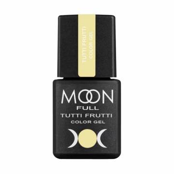 Гель-лак для ногтей Moon Full Tutti Frutti Color Gel 933 Бледно-желтый, 8 мл Гель-лак для ногтей Moon Full Tutti Frutti Color Gel 933 Бледно-желтый, 8 мл