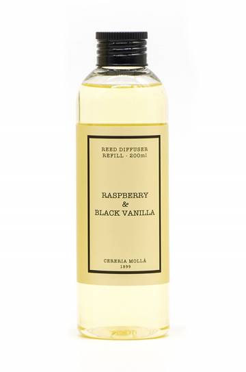 Запасной флакон для аромадиффузора Cereria Molla Raspberry and Black Van 200 ml Запасной флакон для аромадиффузора Cereria Molla Raspberry and Black Van 200 ml
