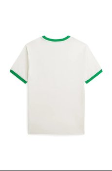 Детская хлопковая футболка Polo Ralph Lauren