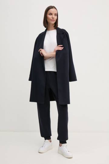 Хлопковая футболка Tommy Hilfiger женская цвет белый WW0WW43597 Хлопковая футболка Tommy Hilfiger женская цвет белый WW0WW43597