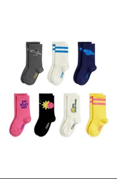 Детские носки Mini Rodini Alien 7 шт