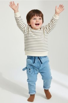 Джинси jogger - синій