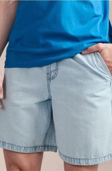 Джинсові шорти - нюдовий