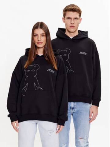 2005 Світшот Unisex Studded Horned Чорний Regular Fit 2005 Світшот Unisex Studded Horned Чорний Regular Fit