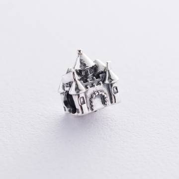 Серебряный шарм "Дворец" 132196 Серебряный шарм "Дворец" 132196