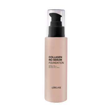 Тональная основа для лица Lebelage Collagen No Sebum Foundation, SPF 50+ PA+++, 23 Sand Beige, 100 мл Тональная основа для лица Lebelage Collagen No Sebum Foundation, SPF 50+ PA+++, 23 Sand Beige, 100 мл