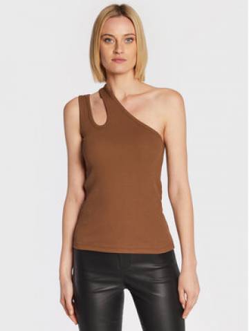 Remain Топ Toya RM1593 Коричневий Slim Fit Remain Топ Toya RM1593 Коричневий Slim Fit