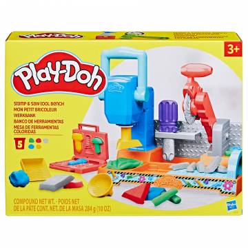 Набір для ліплення Play-Doh Іграшковий станок з інструментами та штампами (F9141) Набір для ліплення Play-Doh Іграшковий станок з інструментами та штампами (F9141)