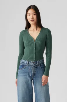 Женский зеленый кардиган Зеленый S Levi’s® A8895;0002