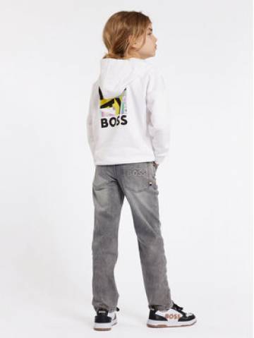 Boss Світшот J51004 D Білий Loose Fit Boss Світшот J51004 D Білий Loose Fit