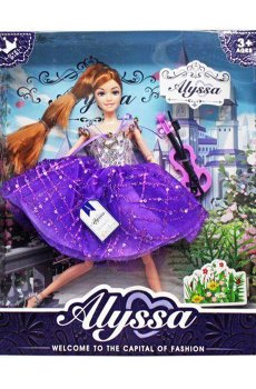 Детская кукла Alyssa Welcome To The Capital Of Fashion, в коробке, от 3 лет (26025)