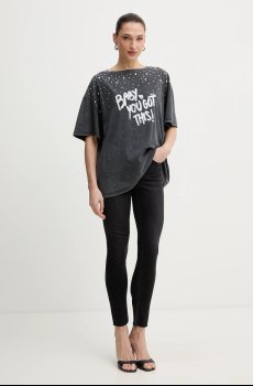 Хлопковая футболка Liu Jo