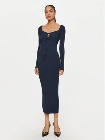 TWINSET Трикотажна сукня 242TP3081 Cиній Regular Fit TWINSET Трикотажна сукня 242TP3081 Cиній Regular Fit