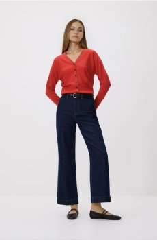 Reserved - Кардиган із додаванням вовни - червоний - 845IP-33X