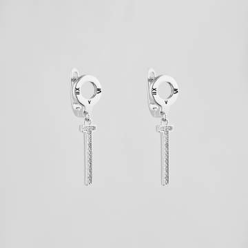 Серебряные серьги Minimal 9520380б Серебряные серьги Minimal 9520380б