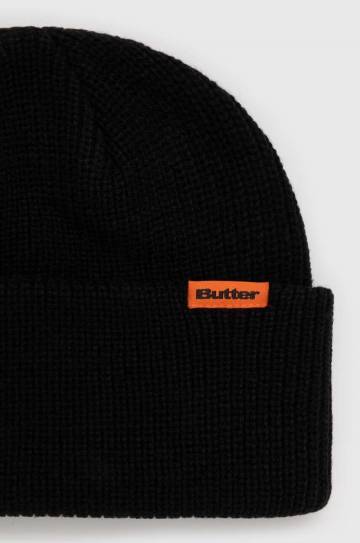 Шапка Butter Goods Tall Wharfie Beanie цвет чёрный  BGQ3235801