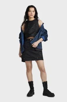 Женский черный топ Черный S G-Star RAW D23598,C143