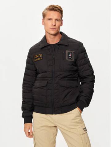 Aeronautica Militare Куртка бомбер 242AB2191CT3375 Чорний Regular Fit Aeronautica Militare Куртка бомбер 242AB2191CT3375 Чорний Regular Fit