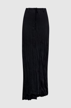 Черная юбка макси