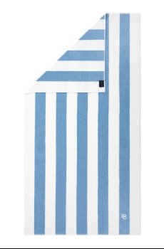 Хлопковое пляжное полотенце Ralph Lauren HENLEY Denim 90 x 170 cm