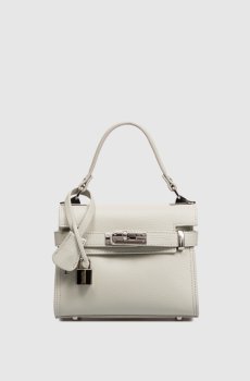 Зеленая кожаная сумка Dollaro