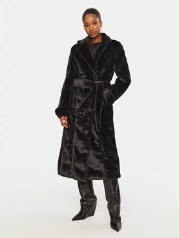 BARDOT Шуба Faux 59622JB Чорний Regular Fit BARDOT Шуба Faux 59622JB Чорний Regular Fit