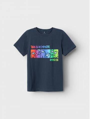 NAME IT Футболка AMONGUS Jish 13225980 Cиній Regular Fit NAME IT Футболка AMONGUS Jish 13225980 Cиній Regular Fit