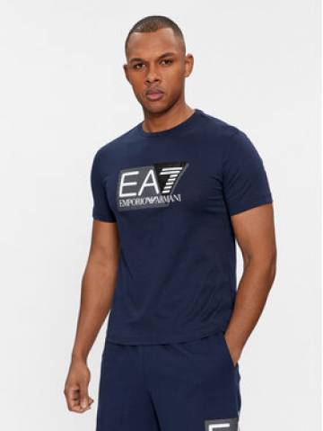 EA7 Emporio Armani Футболка 3DPT81 PJM9Z 1554 Cиній Regular Fit EA7 Emporio Armani Футболка 3DPT81 PJM9Z 1554 Cиній Regular Fit