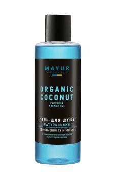 Гель для душа Mayur Кокос Натуральный, увлажнение и нежность, 200 мл